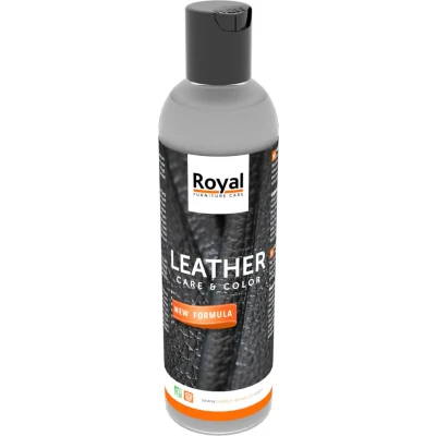 Afbeelding van royal furniture care leather color 250ml, licht grijs