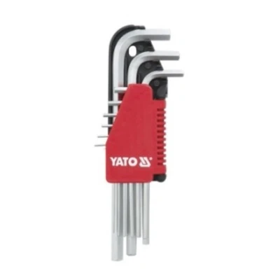 Afbeelding van YATO YT 0502 Haakse schroevendraaierset Chroom vanadium staal 9
