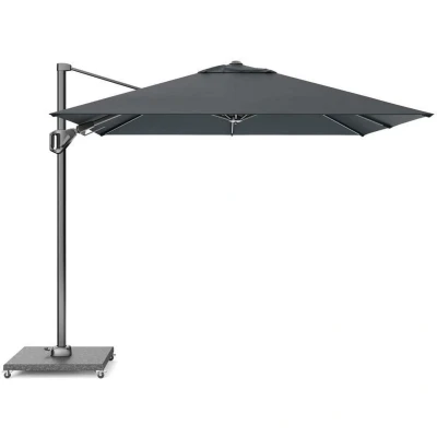 Afbeelding van Platinum Voyager T2 Premium Parasol 270 X Faded Black Zwart Parasols