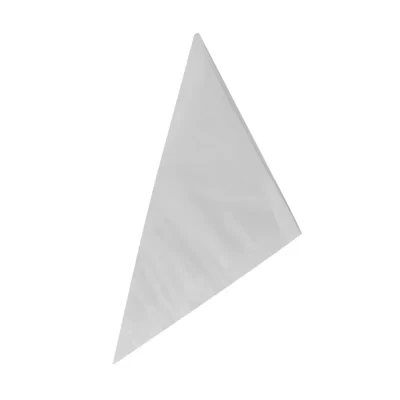 Afbeelding van Paper and Cardboard Cone Bags White Greaseproof 190 x 270mm (Filling capacity 125 Grams)