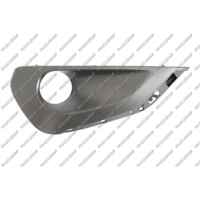 Afbeelding van PRASCO PG3282124 Bumper Grill met gat(en) voor mistlampen Links PEUGEOT: 208 I Hatchback