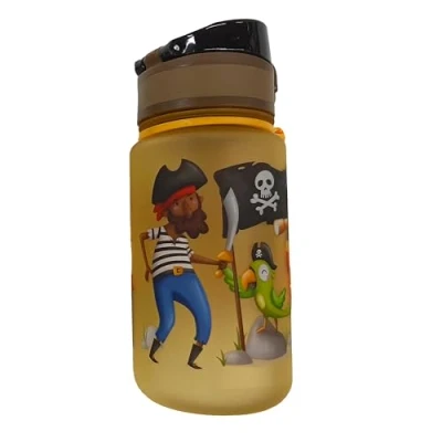 Afbeelding van Drinkfles Kind Jolly Rogers Pop Top Ecozen 17x6.5x6.5cm 350ml