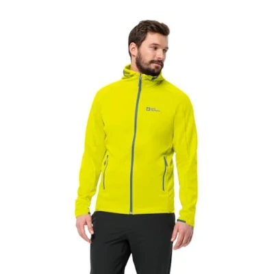 Afbeelding van Jack Wolfskin Alpgrat FZ M Fleecejas, Heren, Maat: Small, Firefly