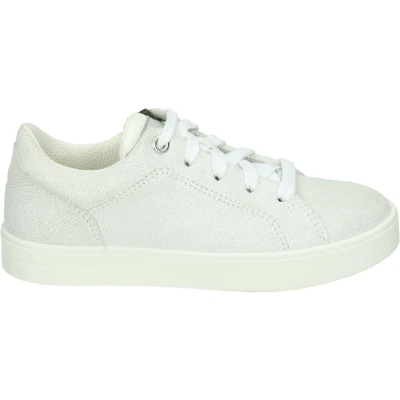 Afbeelding van Superfit 807 MeisjesLage schoenenKindersneakers Kleur: Wit/beige Maat: 28