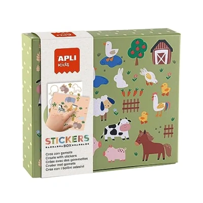 Afbeelding van APLI Kids Stickerset, 19431, meerkleurig