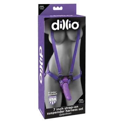 Afbeelding van Strap on Dildo met Compleet Harnas Dillio