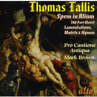Afbeelding van Tallis Spem In Alium/Lamentations