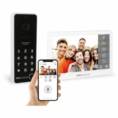 Afbeelding van Connected video intercom met codeklavier SCS SENTINEL CodeVisio Wi Fi 6 melodieën