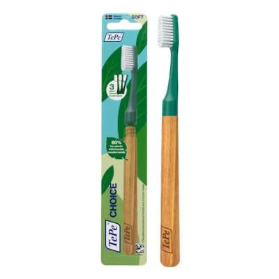 Afbeelding van TePe Choice Soft Groen Tandenborstel 3ST