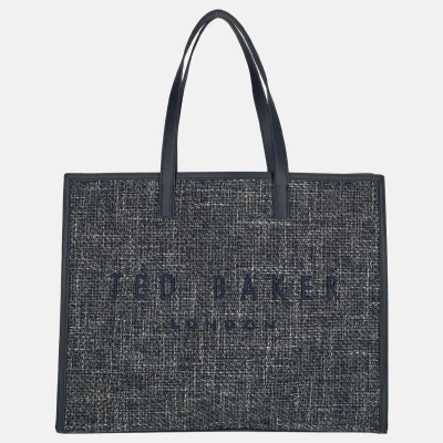Afbeelding van Ted Baker Tweekon Shopper, Dames, Maat: One Size, Navy