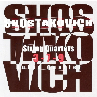 Afbeelding van Shostakovich: String Quartets 3, 7, 9