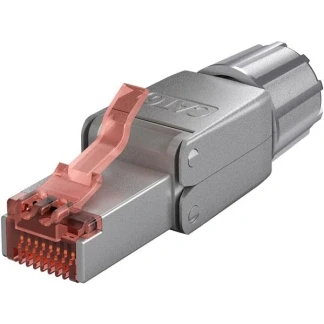 Afbeelding van RJ45 connector Cat6 STP (Voor stugge en soepele kern, Field plug)