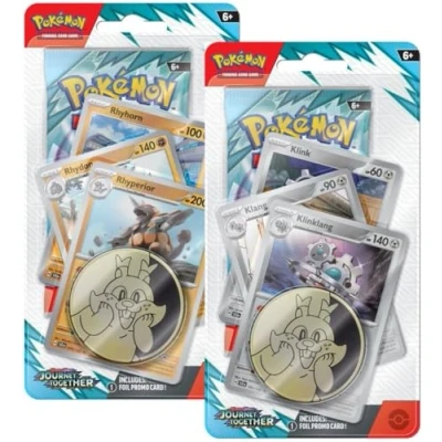 Afbeelding van Pokemon Scarlet &amp; Violet Journey Together Premium Checklane Blister: Klinklang