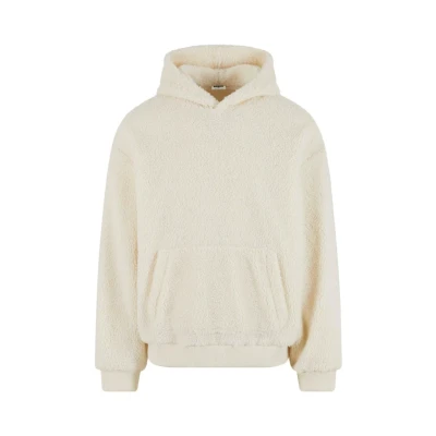 Afbeelding van Urban Classics Teddy Hoodie, Heren, Maat: 5XL, Whitesand
