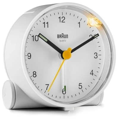 Afbeelding van Braun BC01W Wekker Analoog Wit
