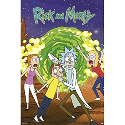 Afbeelding van Grupo Erik Rick and Morty Maxi Poster Portal (Diversen) Nieuw