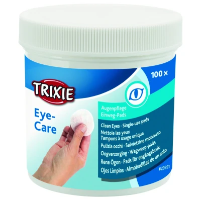 Afbeelding van Trixie Eye Care Reinigingspads Voor Ogen 100 ST