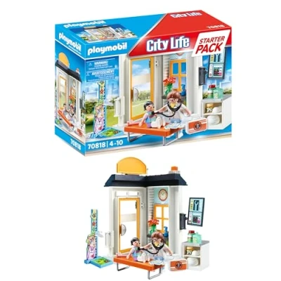 Image de Playmobil City Life 70818 Starter Pack Cabinet de pédiatre