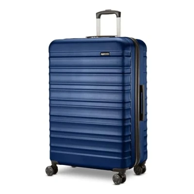 Afbeelding van Amazon Basics Koffers met wieltjes, Navy Blauw