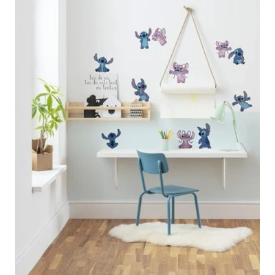 Afbeelding van Komar Stitch and Angle Muursticker voor kinderkamer, 50 x 70 cm, Disney