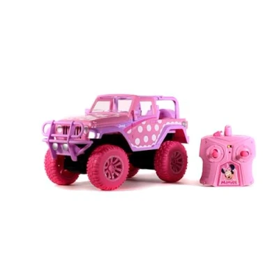 Afbeelding van Minnie Mouse afstandsbediening Jeep Wrangler 1:24