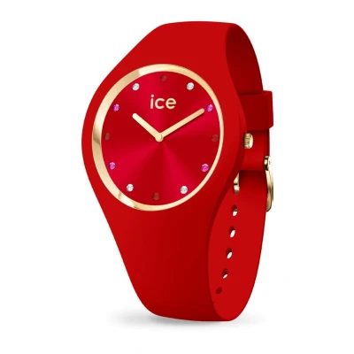 Afbeelding van Ice Watch Cosmos Horloge, Dames, Maat: Small, Red passion s