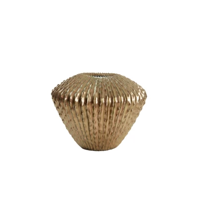 Afbeelding van Light &amp; Living Vaas CACTI Ø66x53cm Goud