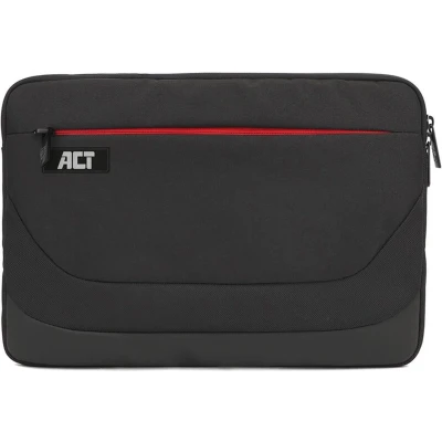 Afbeelding van ACT AC8585 Suburb Laptop Sleeve 15,6&quot; Extra vak met Rits Zwart