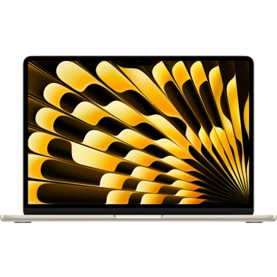 Image de Apple MacBook Air 13 Pouces (2024) M3 (CPU 8 Cœurs/GPU Cœurs) Go/256 Go Lumière Stellaire AZERTY