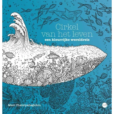 Afbeelding van Uitgeverij bbnc kleurboek cirkel van het leven