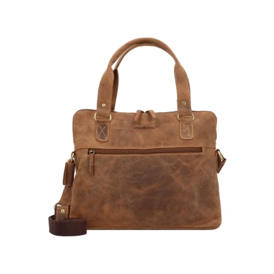 Afbeelding van Greenburry Vintage Aktetas, Maat: One Size, Brown