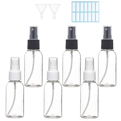 Afbeelding van 50 ml spuitfles vernevelaar flessen spray transparant kunststof mistfles reisset verstuiver