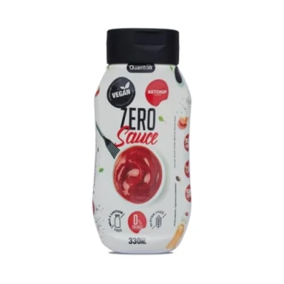 Afbeelding van Quamtrax Zero Calories Saus (330ml) Sauzen Minder dan 10 kcal per smaak Ketchup