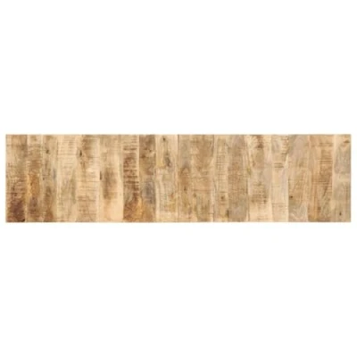 Afbeelding van vidaXL Hoofdbord 200 cm massief ruw mangohout