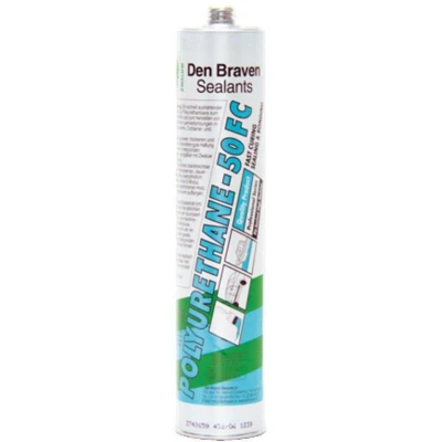 Afbeelding van Zwaluw Den Braven 10200750 Polyurethaan kit 50fc 310 ml koker wit