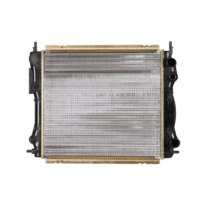 Afbeelding van NRF 58934A Radiateur Aluminium 430 396 34 FULL KIT Koelribben mechanisch gelast RENAULT: CLIO 1, Rapid Van