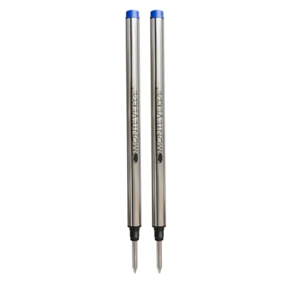 Afbeelding van Monteverde Rollerball Vulling (Montblanc) Fine Blue 2 Pc