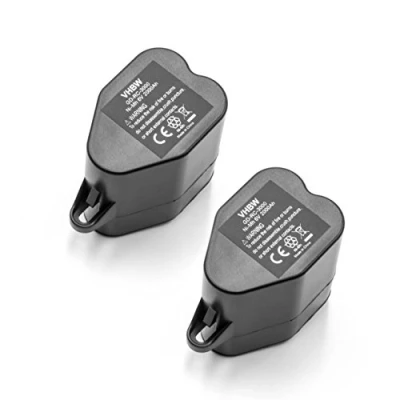 Afbeelding van vhbw 2 stuks Ni MH accu&#039;s 2000 mAh (6 V) voor stofzuiger compatibel met Kärcher RoboCleaner RC 4.000, RC3000, RC4000 Vervanging voor: 2.891 029.0
