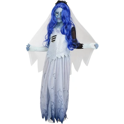 Afbeelding van FUNIDELIA Corpse Bride kostuum voor meisjes 3 4 jaar (98 110 cm)