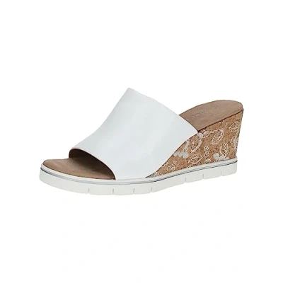 Afbeelding van Caprice Muiltjes met hak White nappa, Dames, Maat: 39, nappa Leer
