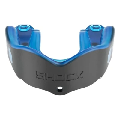 Afbeelding van Shock Doctor Gel Max Gebitsbeschermer Zwart/Blauw Jeugd 10