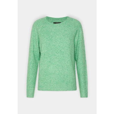 Afbeelding van Vero Moda Trui Vmdoffy Ls O neck Blouse Ga Noos 10201022 Bright Green/melange Dames Maat XS