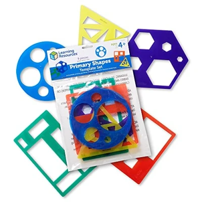 Afbeelding van Learning Resources LER5440 Sjablonenset voor basisvormen