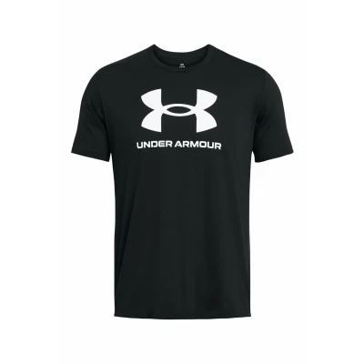 Afbeelding van Under Armour Short Sleeve Graph Sportstyle LOGO Update Tshirt print, Heren, Maat: Large, Black