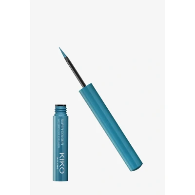 Afbeelding van KIKO Milano Super Colour Waterproof Eyeliner Eyeliner, Dames, Maat: 1.7 ml, 04 green teal