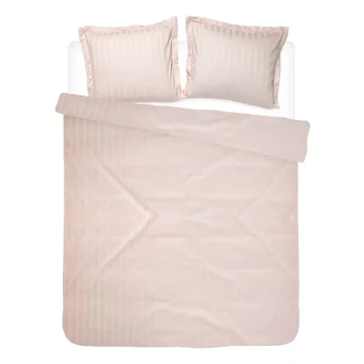 Afbeelding van Damai Linea Dekbedovertrek 200x200/220 cm Tweepersoons Roze + 2 kussenslopen 60x70