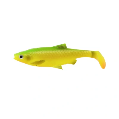 Afbeelding van Savage Gear 3D Roach Paddle Tail 10cm 10gr (3 pcs) Kleur : Firetiger