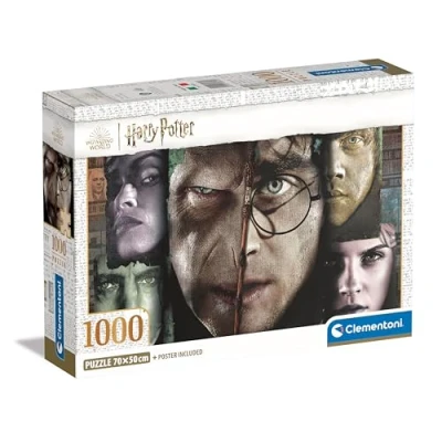 Image de Clementoni 1000p Harry Potter 70 x 50 cm Avec poster