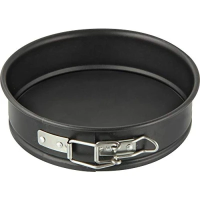 Afbeelding van Zenker 7682 mini springvormpan, ronde pan 16 cm, cakevorm, roestvrij staal, zwart, x 4 cm