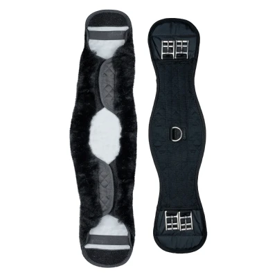 Image de Waldhausen Sangle Peau d&#039;Agneau Noir/Noir 65cm